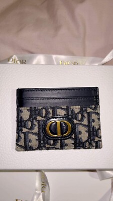 【センスの良い一品】30 Montaigne Freesia カードケース 30 Montaigne Freesia Card Holder Gray Toile de Jouy Reverse