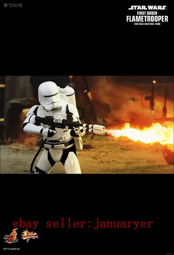 Hot Toys Mms326 1/6 Star Wars 7 The Force Awakens First Order Flamethrower - Picture 2 of 11