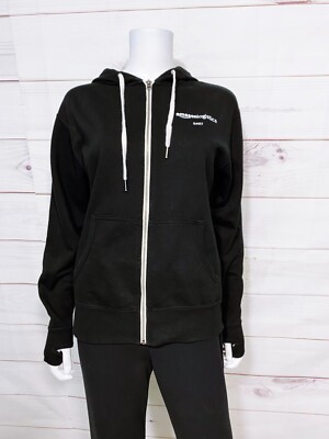 Independent Trading Company Womens Amazon Logistics Hoodie Size S Black Full Zip