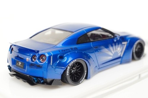 MZE007 MakeUp EIDOLON 1:43 LB WORKS R35 GT-R Duck Tail ver. Candy Blue - Picture 2 of 5