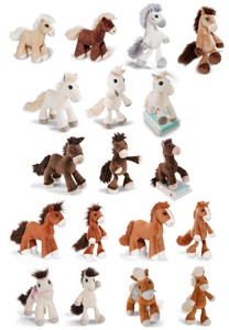 Nici Pluschtier Stofftier Soulmates Pferde Pferd Weiss Braun Beige 15 25 35 80 Cm Ebay