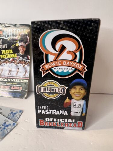 Travis Pastrana Bobblehead Bowie Baysox SGA X Games Nitro Circus DC Shoes - Picture 4 of 10