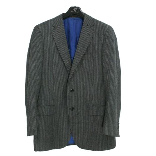 Suitsupply Super 120 Homme Veste Blazer Taille L IT50 US UK 40 Gris sv3265 - Photo 1/6