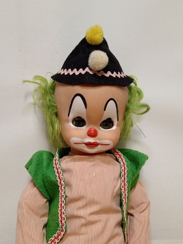 Vintage 1970s Konigseer ARI Clown Doll - 68cm Tall - Made in Germany - Picture 2 of 11