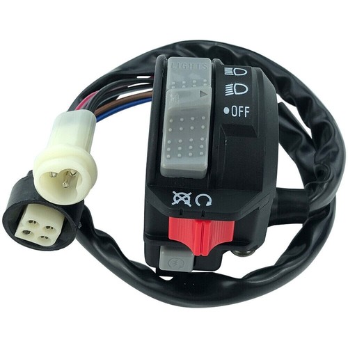 Left Handlebar Kill Switch for Yamaha Big Bear 350 Moto-4 Warrior 350 - Picture 5 of 5