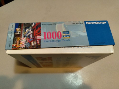 Complete Ravensburger Puzzle - Times Square, NYC -  1000 Piece Jigsaw Puzzle - Picture 7 of 9