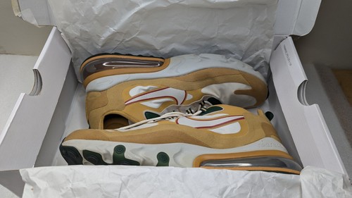 Nike Men’s Air Max 270 React Reggae Size 12 Casual Cross Trainers In Box - Picture 2 of 12