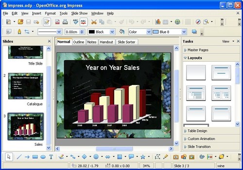 Open Office Software Suite - Word Processing Home Business CD - Afbeelding 3 van 3