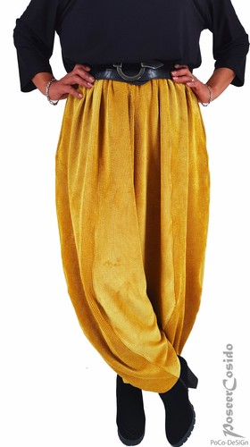 PoCo DeSiGn LAGENLOOK Cord Ballon-Hose L-XL-XXL-XXXL 44 46 48 50 52 54 56 58  - Bild 3 von 39