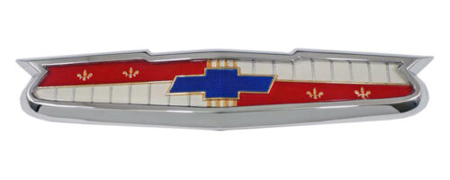 Nuevo juego de emblemas de capó y tapa de maletero de 6 cilindros con biseles/para Chevy 150 210 Nomad 1956 - Imagen 4 de 15