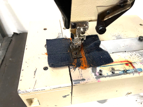 YAMATO VF-2500 3 NEEDLE 5.6MM COVERSTITCH HEAD ONLY INDUSTRIAL SEWING MACHINE - Picture 5 of 12