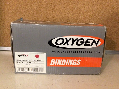 Oxygen OX Step In CP3 00/01 Größe Medium Snowboardbindung - OPEN BOX - Bild 1 von 4