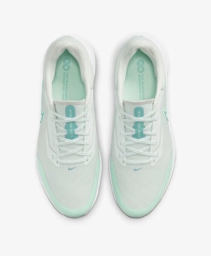 Nike Air Golf Zoom Infinity Tour NEXT% Shoes DC5221-143 White Mint Foam Sz 9 new - Picture 6 of 11