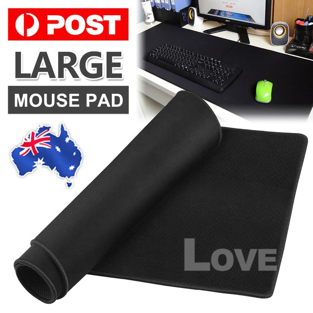 Extra Large Size Gaming Mouse Pad Desk Mat Anti Slip Rubber Sd Mousepad Black