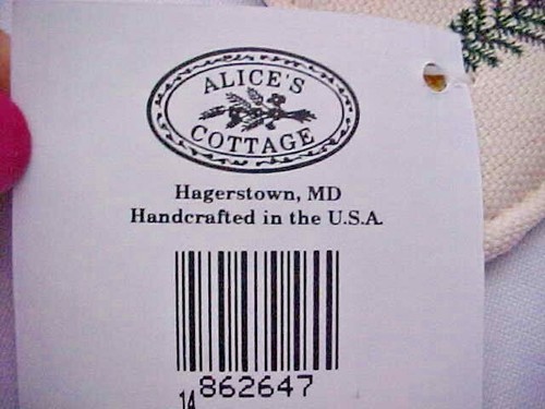 Juego de 2 alfombrillas con temática navideña Alice's Cottage Hagerstown, MD NUEVAS - Imagen 6 de 7