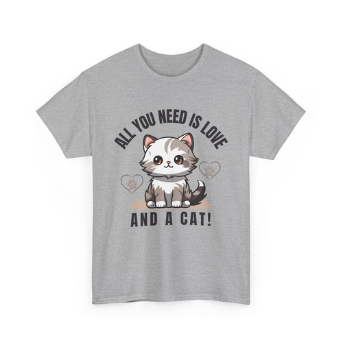 Women Girl Cotton Tee Cute Cat Love Valentines Day Shirt, top Valentine's Gift - Picture 13 of 18
