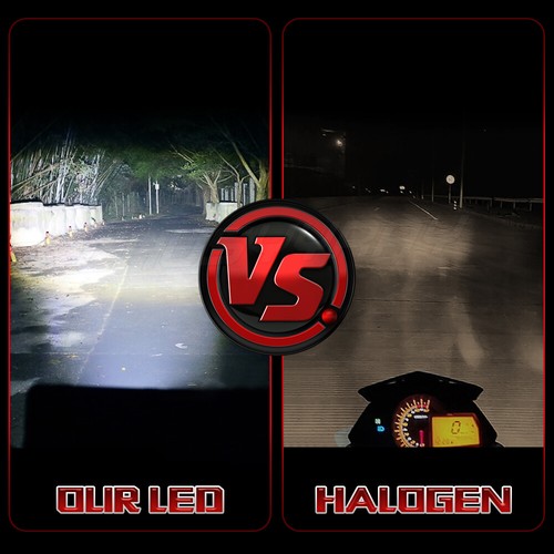 Luces Bombillas Alta Potencia HID LED Faro H7 H9 para Suzuki GSXR 600 750 2006-19 - Imagen 7 de 14