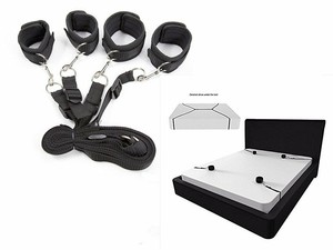 Bondage Under Bed Restraint System Bdsm Mattress Wrist Ankle Straps Handcuffs Uk 96647491493 Ebay