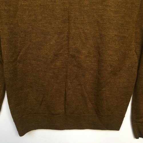 Herren John Lewis Merinowolle, Pullover. Braun XL. Nagelneu - Bild 8 von 8