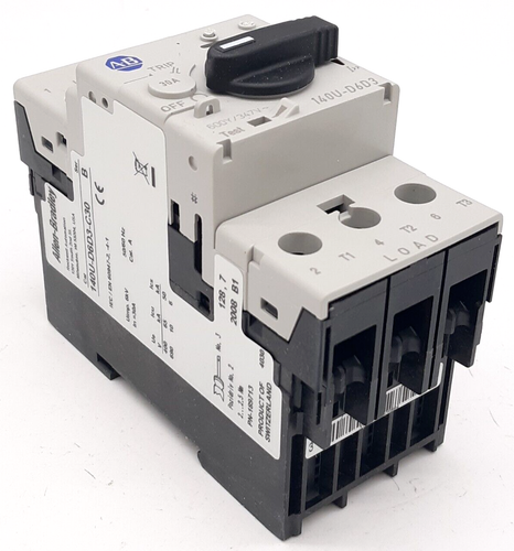 Allen-Bradley 140U-D6D3-C30 Circuit Breaker - BROKEN PLASTIC - Picture 3 of 6