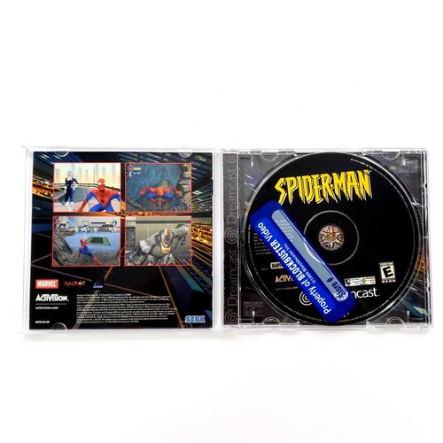 Spider-Man (Sega Dreamcast, 2001) Complete Tested & Works - Picture 2 of 5