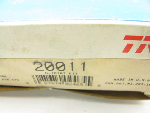 TRW 20011 U-Joint Universal Joint - Front / Rear - Picture 3 of 3