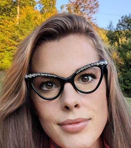 Marco decorativo de anteojos de gato vintage de los años 50 o gafas de sol - Imagen 9 de 9