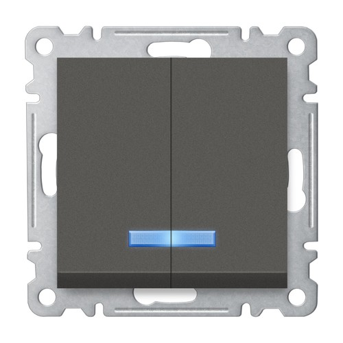 Steckdose Steckdosen Schalter Lichtschalter TAE Wechselschalter LUNIS Anthrazit - Bild 24 von 98