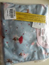 NWT Hanna Andersson LONG JOHN Pajamas FAIRY BALLET DEER BALLERINA Size US 12