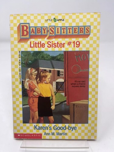 Baby-Sitters Little Sister Book Vintage 80's 90's Karen's Goodbye Good-bye #19 - Bild 1 von 2