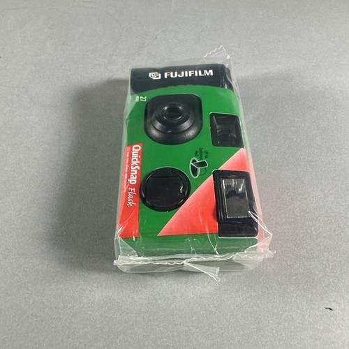 FUJI FILM QUICK SNAP 35MM DISPOSABLE FLASH CAMERA 27 EXPOSURES 800 SPEED - Picture 7 of 10