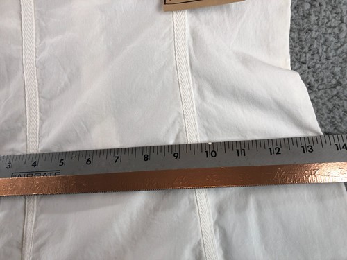 Kidokay Nuevo Vestido Blanco de Algodón Niñas Talla 8 Años Ajustable Correas Spagettii - Imagen 3 de 14