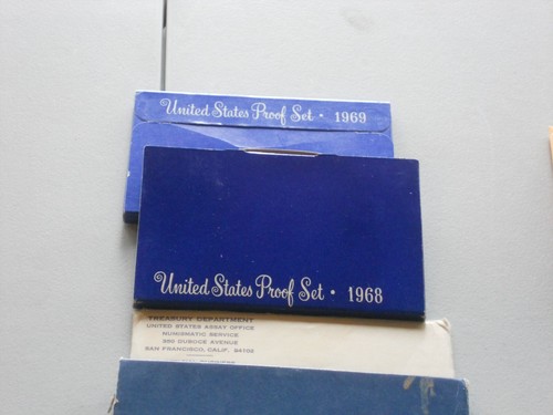 1960 - 1969 INCLUDING 1960 SD - 11 Annual United States Mint Proof Sets - 第 10/12 張圖片