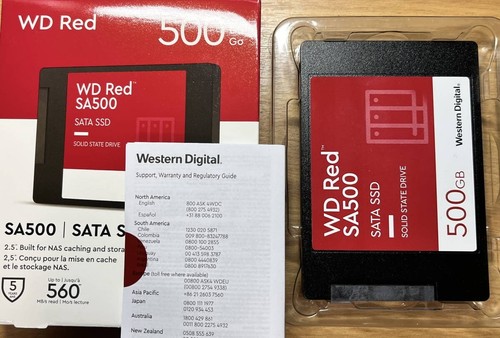 WD Red SA500 NAS SATA SSD 2.5”/7mm Cased - 500GB Up to 560 MB/s - WDS500G1R0A - Picture 3 of 3