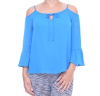 Inc International Concepts Caribe Blue Top Size 10 on sale Inc International Concepts Caribe Blue Top Size 10 on sale
