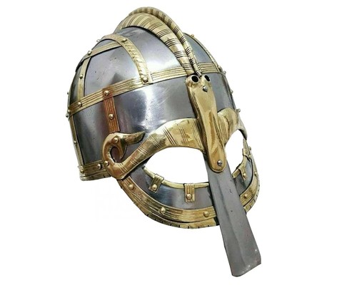 Casco Vikingo Valsgärde Calibre 18 Acero - Réplica Auténtica para Recreación. - Imagen 3 de 3