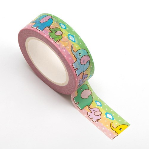 15mm Washi Tape x 10 Metre Roll Choice of Over 20 Colours - Picture 11 of 45
