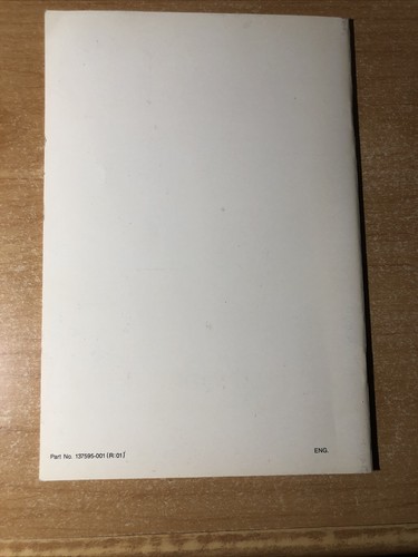 Vintage Singer 10 Pattern Sewing Machine Manual Part No. 137595-001 Rare - Picture 6 of 7