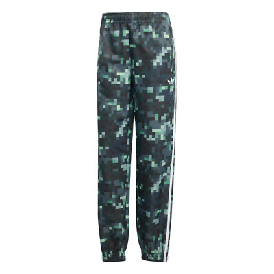 Men's Adidas Originals X Silver Green Minecraft Track Pants