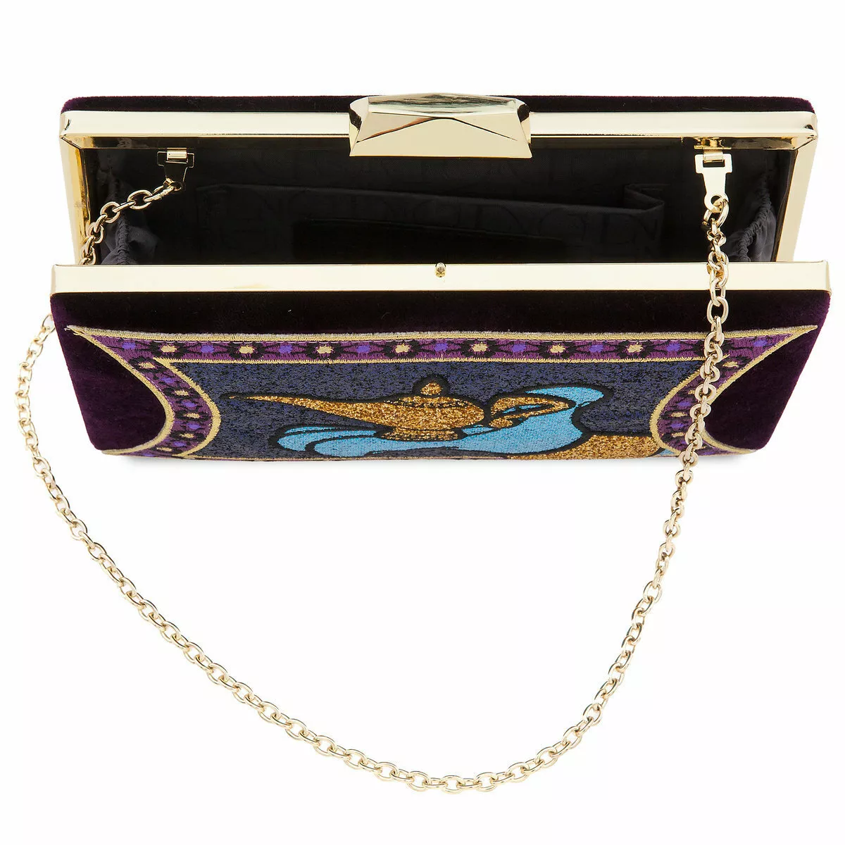 Danielle Nicole Magic Lamp Evening Clutch Aladdin Jasmine Purse Crossbody Bag