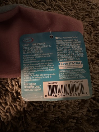 Disney Just Play - 12’’ Stitch Plush - NEW - Picture 6 of 7