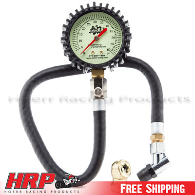 #ad #ad JOES Racing 32307 Tire Pressure Gauge Analog 0 60 PSI Tyre Gauge $28.99