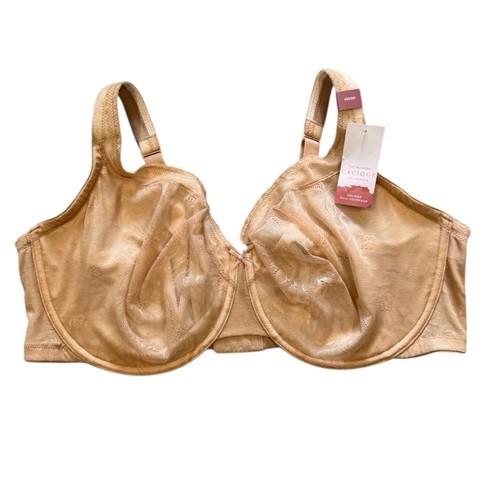 Cacique Nude Unlined Full Coverage Bra 46 DDD