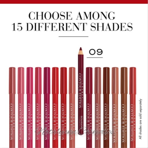 Bourjois Levres Contour Lip Liner Pencil NEW -ALL SHADES IN STOCK + FREE POST - Picture 4 of 17