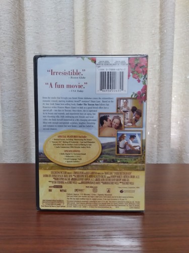 Under the Tuscan Sun DVD Factory Sealed New 2004  Full Screen - Picture 2 of 6