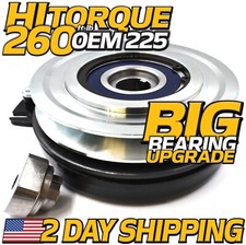 5228-3 Hitorque 260ftlb (oem 225) Bigbearing Billet Pulley Blade Pto Clutch