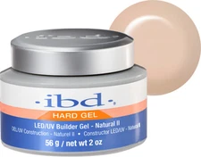 IBD Hard Gel LED/UV Builder Gel - Natural II 2 oz