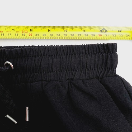 Decjuba Long Pants Womens Size S Black Elastic Waist Hem Draw String Stretch - Picture 8 of 12