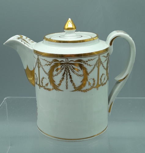 Biedermeier Kaffeeservice Corps Franconia Tübingen um 1840 Porzellan selten - Bild 3 von 24