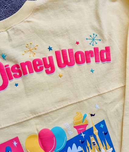 Disney Disneyland Resort Play in Parks Yellow Spirit Jersey Youth XL 14 NEW - Picture 10 of 20
